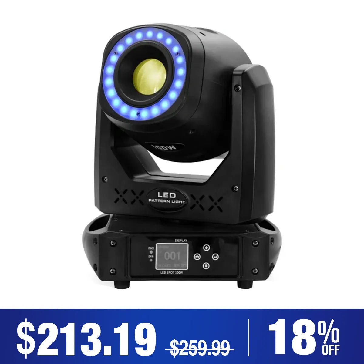 Betopper LS105 100W Moving Head Gobo Spotlight