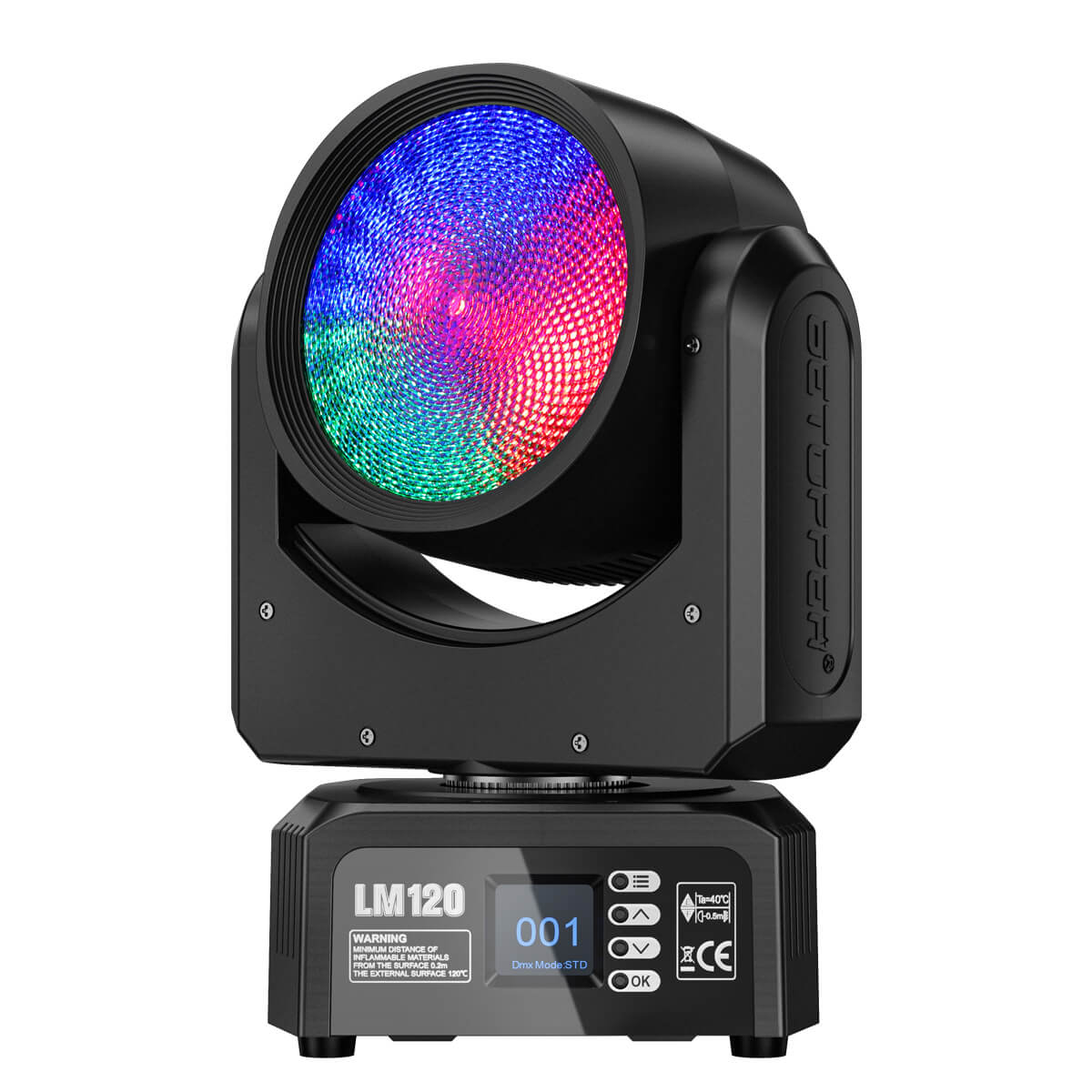 BOTOPPER LM120 Demon's Eye 120W Moving Head DJ Light