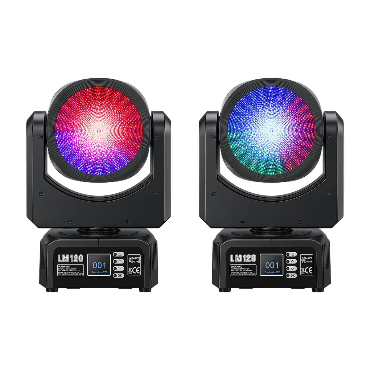 <tc>Betopper</tc> Projecteur DJ à tête mobile LM120 Demon's Eye 120 W
