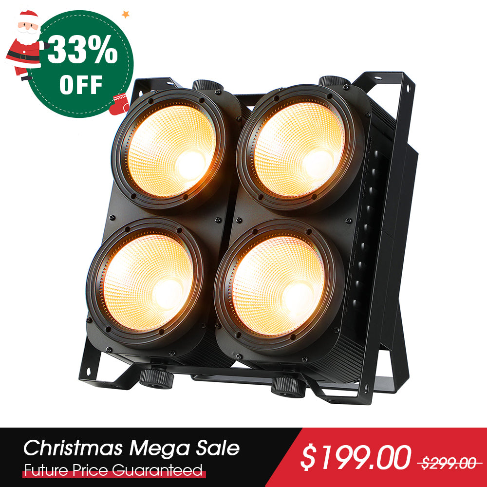 Betopper LC500 4x100w Amber/CW High CRI COB Blinder Light